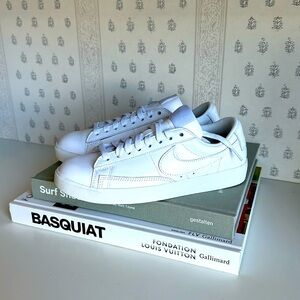 NEW White Nike Blazer Low size 7